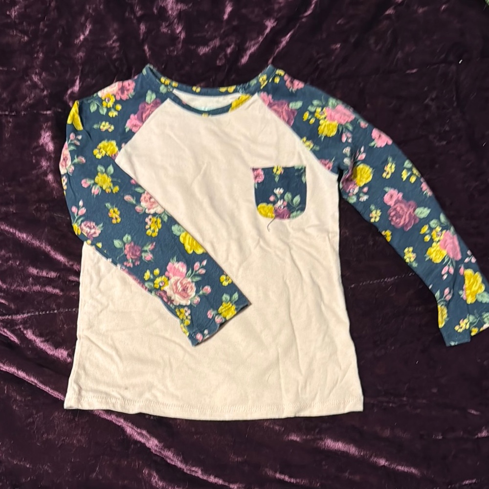 Garanimals Blue and Yellow Long Sleeve Tee